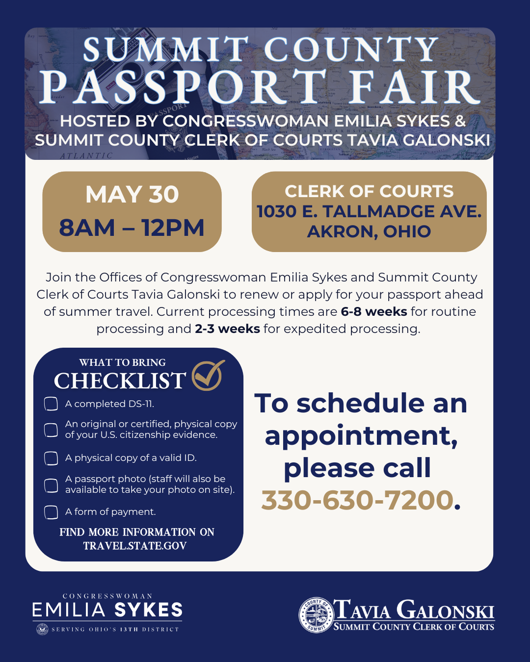 May 2026 Summit County Passport Fair